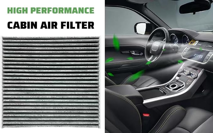 3 PACK QTC285 CABIN AIR FILTER for Camry, Highlander, Replacement for CF10285