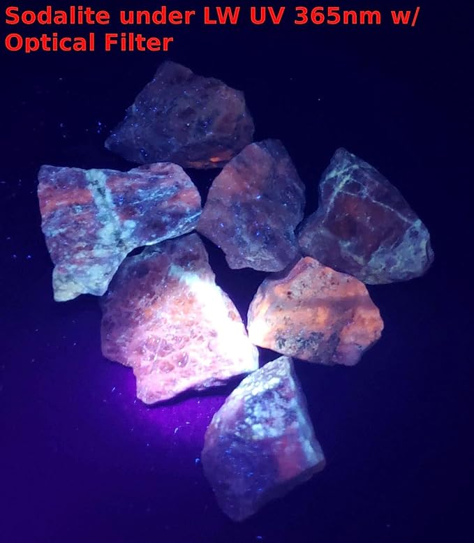 Flashlight for Fluorescence/Glowing Mineral Crystal Lightweight Powerful 3 Watt
