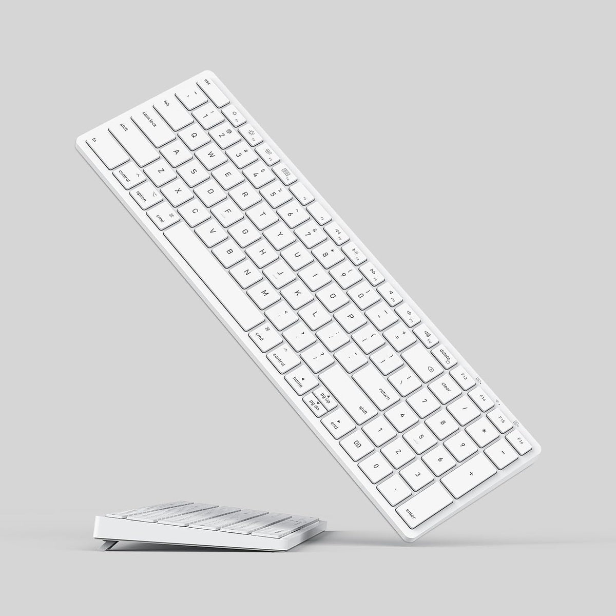Yivandi Compact Wireless Keyboard for macOS Devices with Numeric Keypad