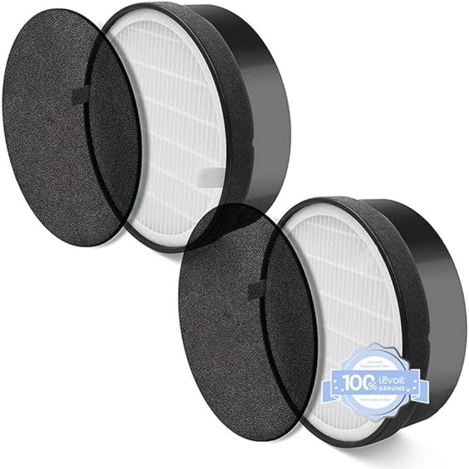 LEVOIT LV-H132 Replacement Filter, Genuine LV-H132-RF Air Purifier Filters