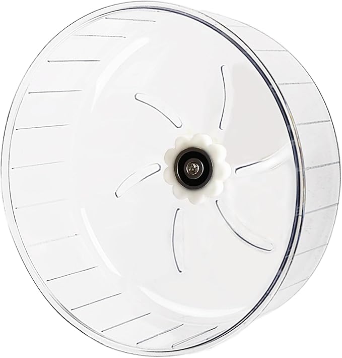 Super-Silent Hamster Exercise Wheel - Hamster Toys Cages Accessories 7.9 Inch Running Spinner Quite Runner for Small Animal Pet Gerbil Dwarf Syrian Hedgehog Rat Mouse Mice