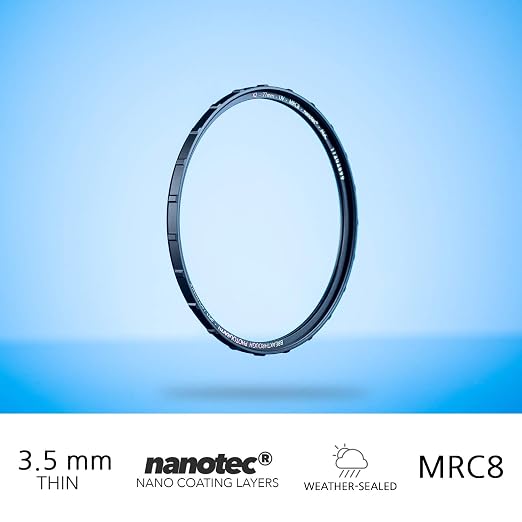 62mm X2 UV Filter for Camera Lenses
