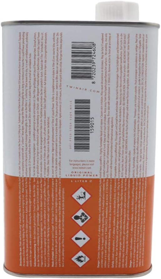Liquid Power Air Filter Oil