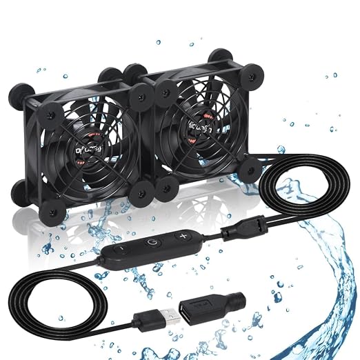 Dual 80mm Cooling Fan