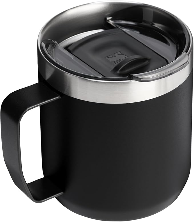STANLEY Everyday Camp Mug 12oz | Drink Through Lid | Cup