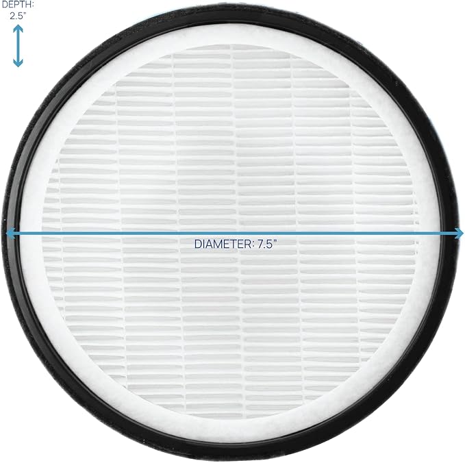 Filter Bros LV-H132-RF High Efficiency Activated Carbon Replacement Filter Fits