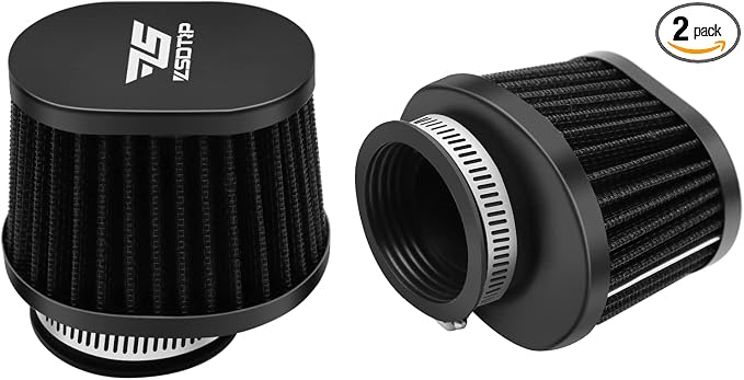 2PCS Motorcycle Air Filter Universal 42MM Replacement Engine Filter Dirt Bike