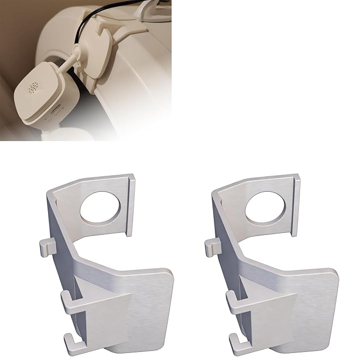 Pet Camera Mount for Litter-Robot 4, Fits Select for Tapo Models, Tool-Free Snap-On Installation, Sensor-Safe Cable Management
