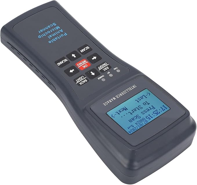 FILFEEL Handheld Pet Microchip Scanner Low Frequency Reader with for Animal Ear Tag and High Accuracy Microchip Identification (#3)