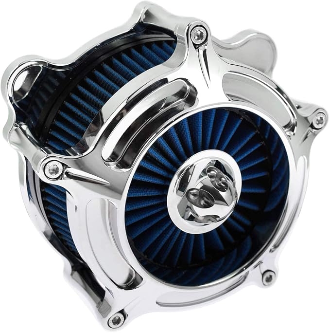 HDBUBALUS Motorcycle CNC Spike Air Cleaner Air Filter Intake System Fit