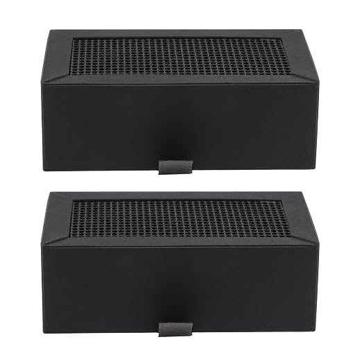 2Pcs 3D Printer Activated Carbon Air Filter Cartridge Fit