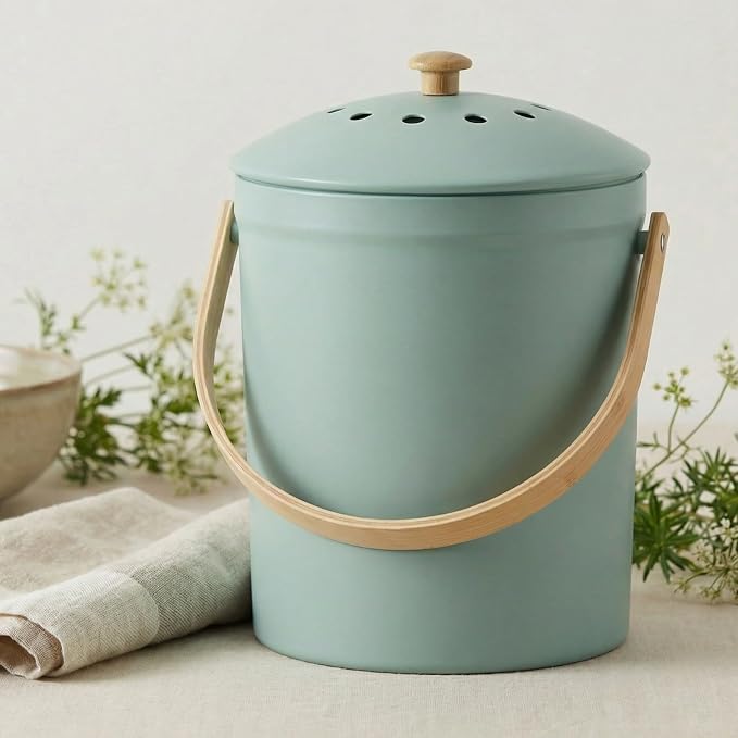 Beautiful Kitchen Compost Bin