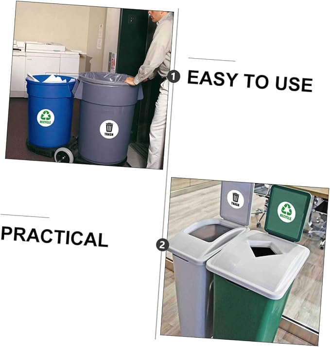 Garbage Classification Labels Self-Adhesive Bin Stickers