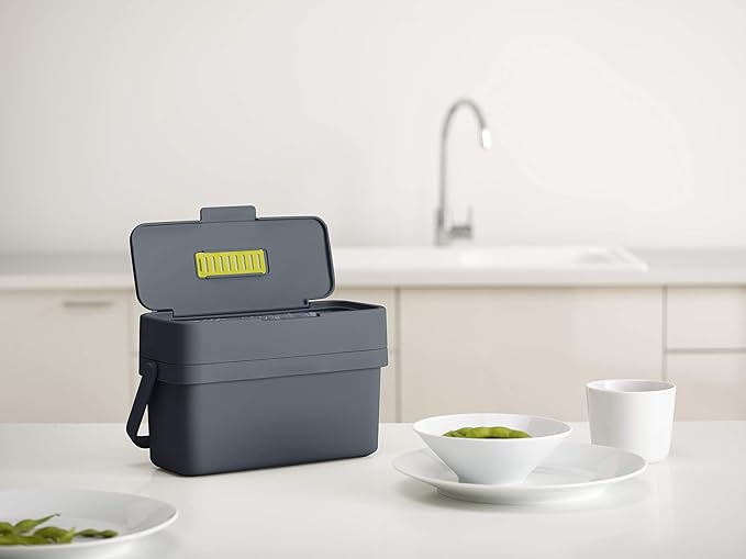 Joseph Joseph Compo Mountable Food Waste Caddy, Easy-Fill