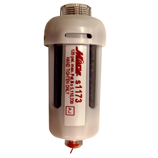 Milton Industries S-1173 Mini Disposable Air Line Desiccant Filter