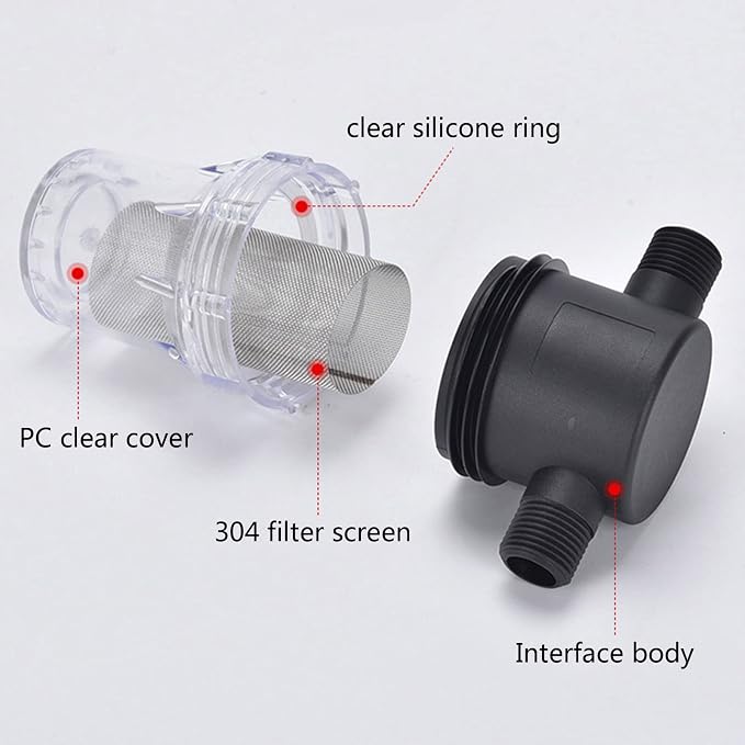 2 Inch 20/40/80 Strainer Water Filter Irrigation Filter Gardening Water