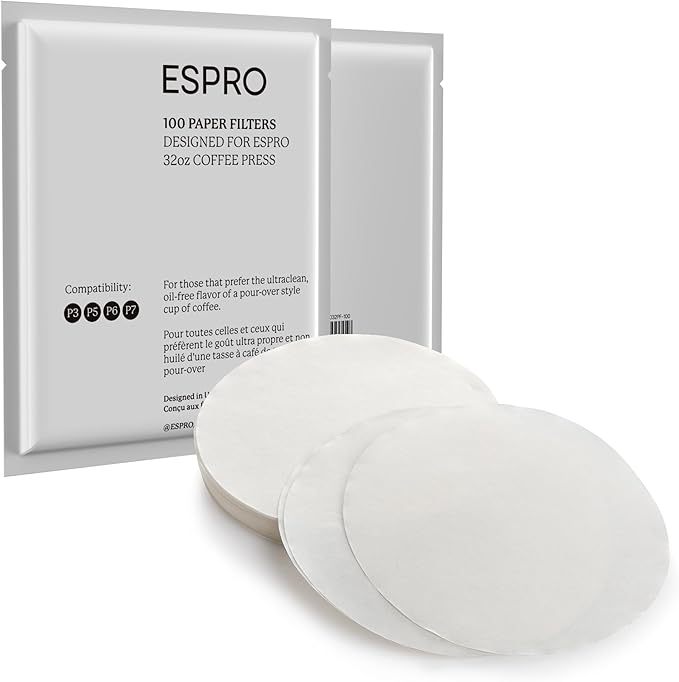ESPRO 100 Count Coffee Paper Filters