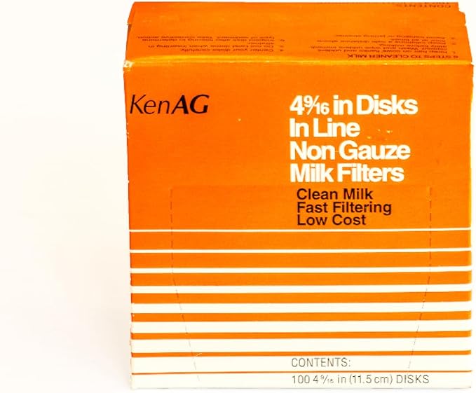 Kenag Milk Filter Disks 4-9/16"