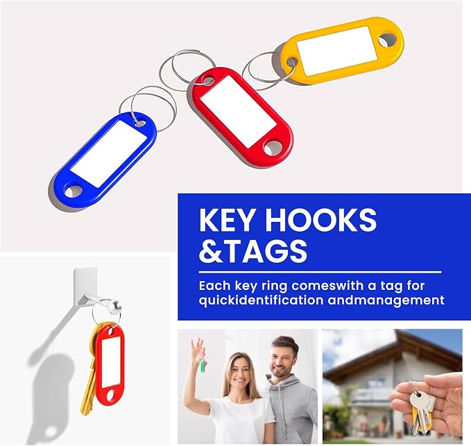 Key Organizer, Zippered Key Case, Fireproof and Waterproof Key Binder
