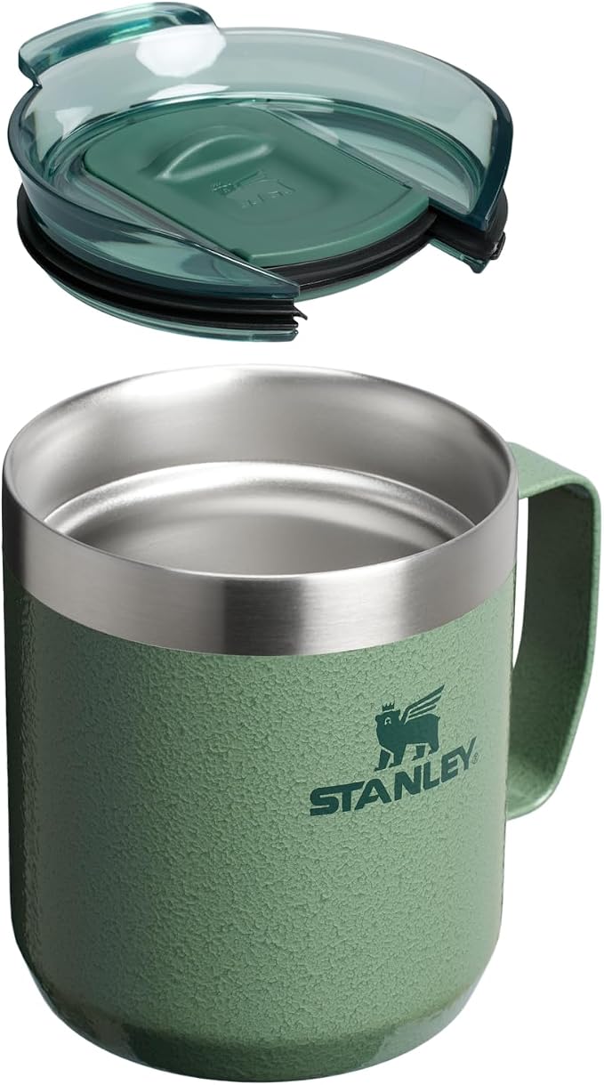 STANLEY Everyday Camp Mug 12oz | Drink Through Lid | Cup