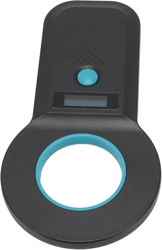 Pet Chip Scanner Animal Tag Reader USB Interface 15 Digits Microchip Recognizer for Cats Dogs 128 Data Storage Black The of Data Pet Efficient Help Reader Chip Effortlessly (Black)