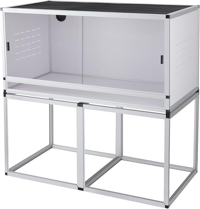 Reptile Enclosure Stand Bundle: Elevate Your Habitat - Includes Stand and Extra Enclosure for a Complete Elevated Setup 44 inches Width