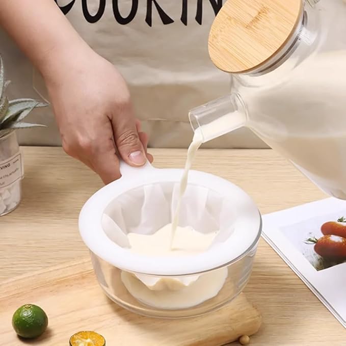 Kitchen Ultra-Fine Nylon Mesh Strainer I Filter Spoon Sieve
