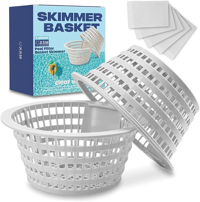 2-Pack Pool Skimmer Basket Replacement
