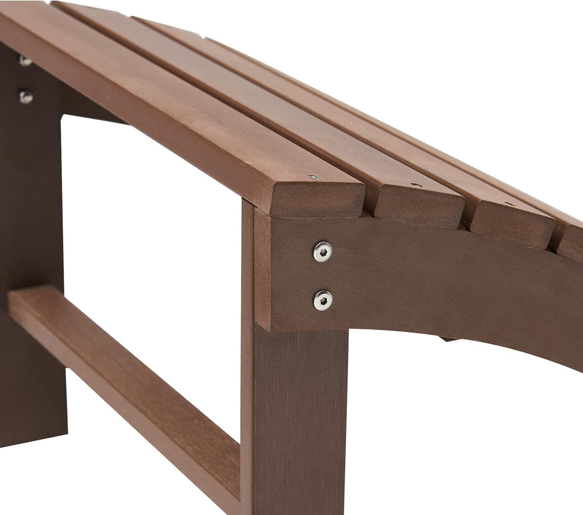Psilvam Adirondack Ottomans, Adirondack Chair Footrest, Brown