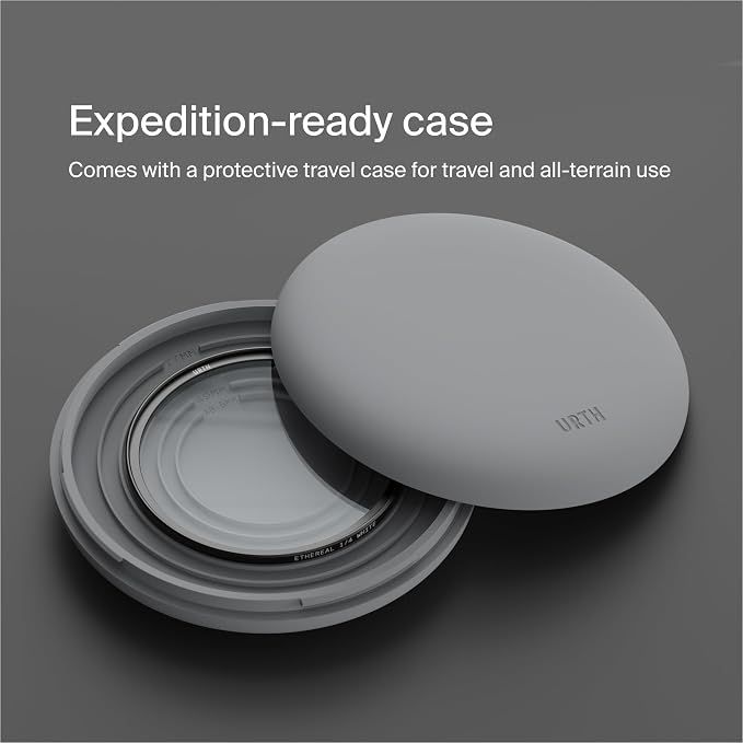 Urth 72mm Magnetic Ethereal White Mist ¼ Diffusion Lens Filter — Cinematic