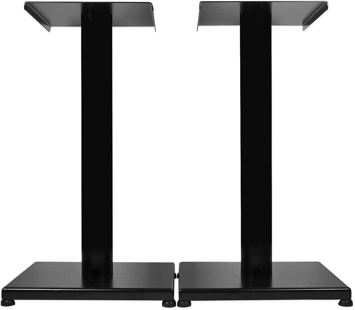 Rockville RS29B 29" Black Bookshelf Speaker/Studio Monitor Stands, Pair