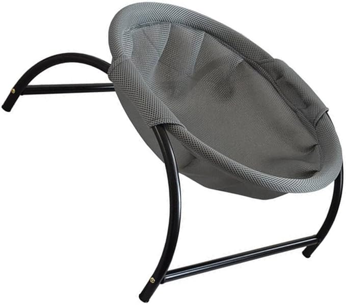 Milisten Elevated Cat Hammock Bed for Dogs and Cats Breathable and Comfortable Design for Indoor Use Easy to Install Stylish Frame Pet Furniture