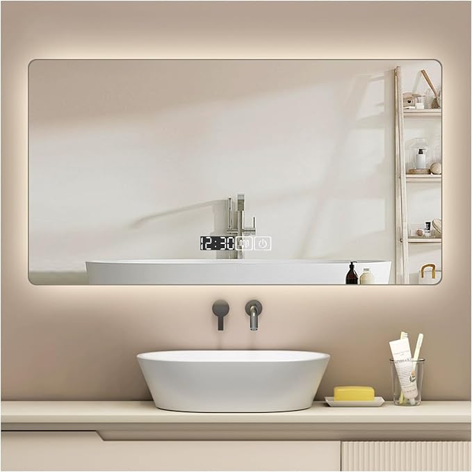 Backlit LED Illuminated Bathroom Mirror