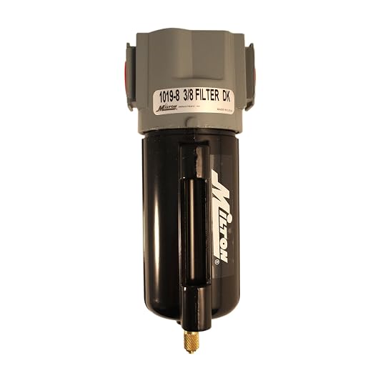 Milton 1019-8 3/8" NPT Metal FRL Filter