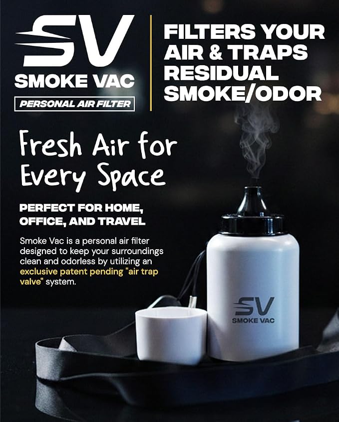 SmokeVac Handheld Personal Air Filter