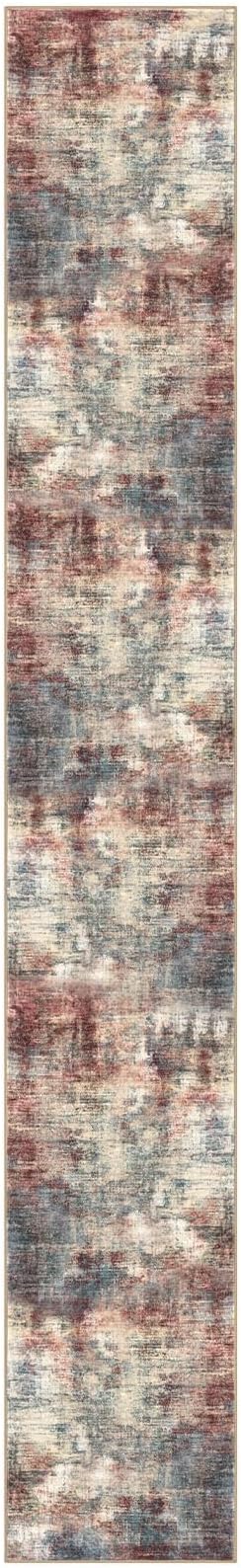 IOHOUZE Abstract Runner Rug 3x20 Ft Extra Long Washable Runners