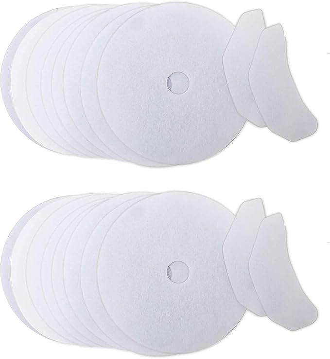 REDYY 20 Pieces Cloth Portable Dryer Exhaust Filters Set Universal Dryer Lint