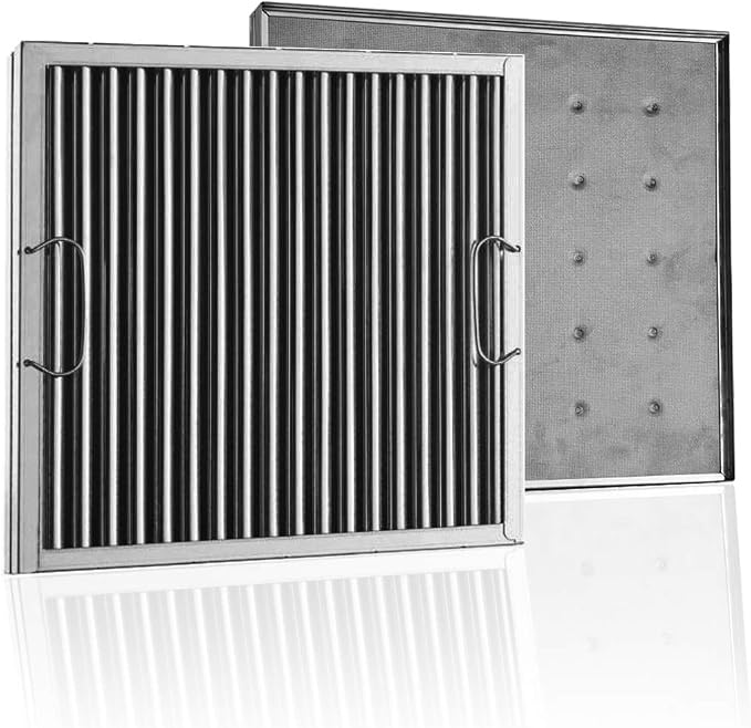 Captrate COMBO Stainless Steel Baffle Restaurant Hood Filter