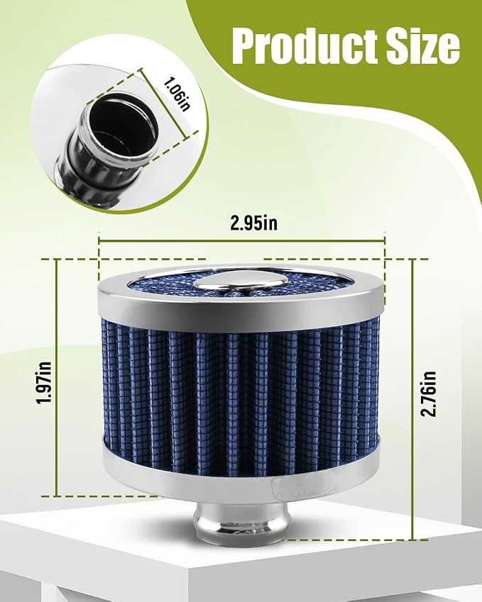 2PCS Car Air Filter Fit for Vehicles