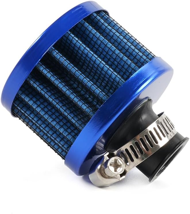 MUGE RACING 2Pcs Air Filter Cold Air Intake Filter Breather 12mm Valve Cover