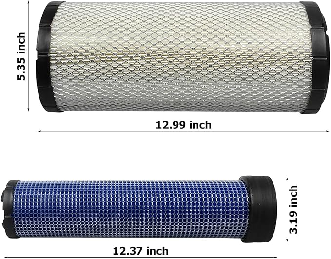 2SET P827653 P829332 Air Filter Kit Compatible