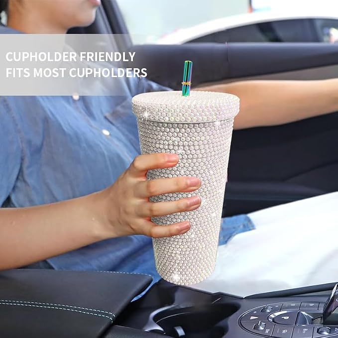 26oz Bling Rhinestone Tumbler