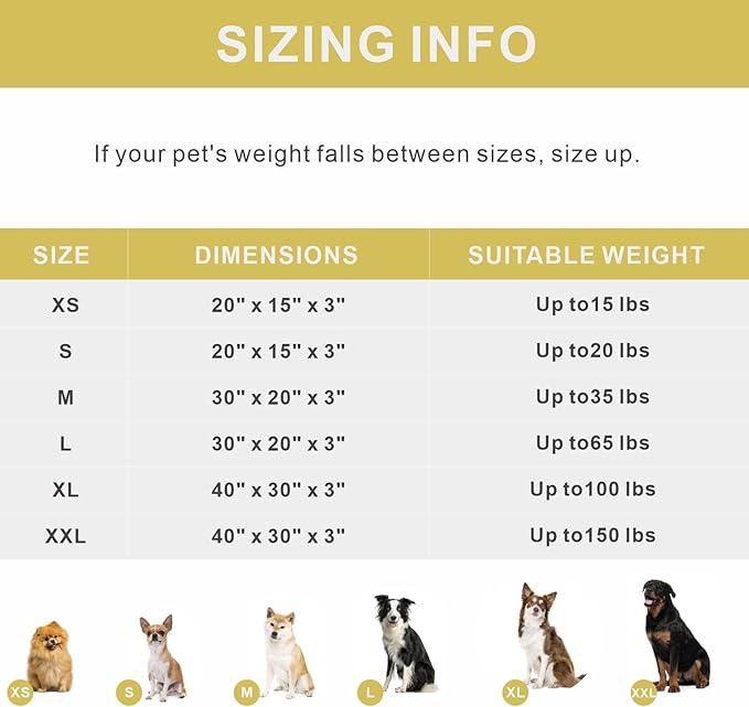Dog Bed Medium Large Size Dog Sleeping Mat Dogs Orthopedic Foam with Bolster Washable Pet Bed with Removable Cover