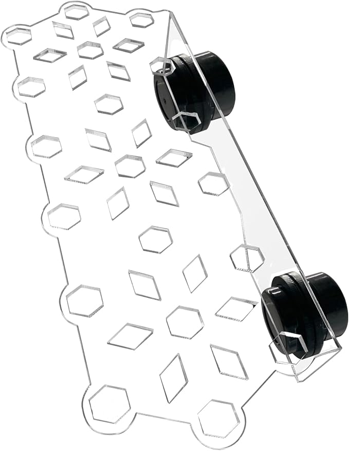 Aquarium Choice Coral Plug Holder Coral frag Rack Magnetic Holder Reef Magnets Holder for frag Rack (Coral Holder with 19 frag Plug)