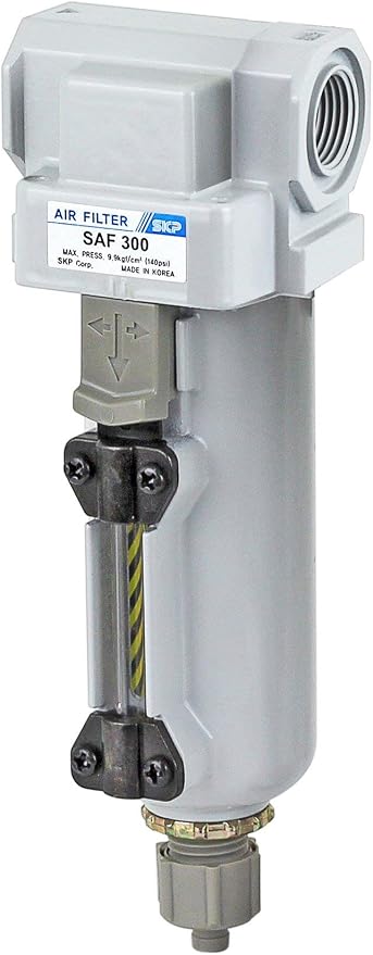 PneumaticPlus SAF300-N03B-MEP Compressed Air Particulate Filter 3/8" NPT