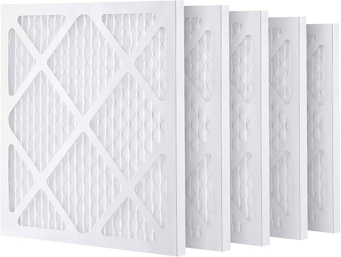 VEVOR Protective Pre Filters, 5 Pack, 15.75'' x 15.75'' Air Filter Replacement
