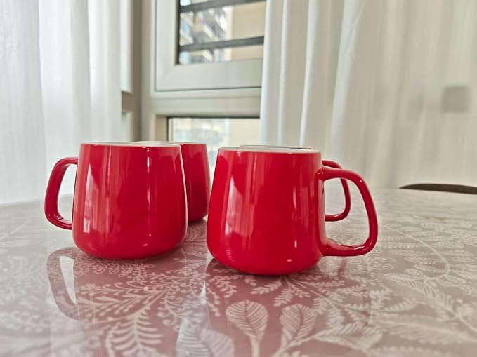 Ceramic Coffee Mug, 14 oz Large Coffee Cup, Cups Set of 4, Tea Mug