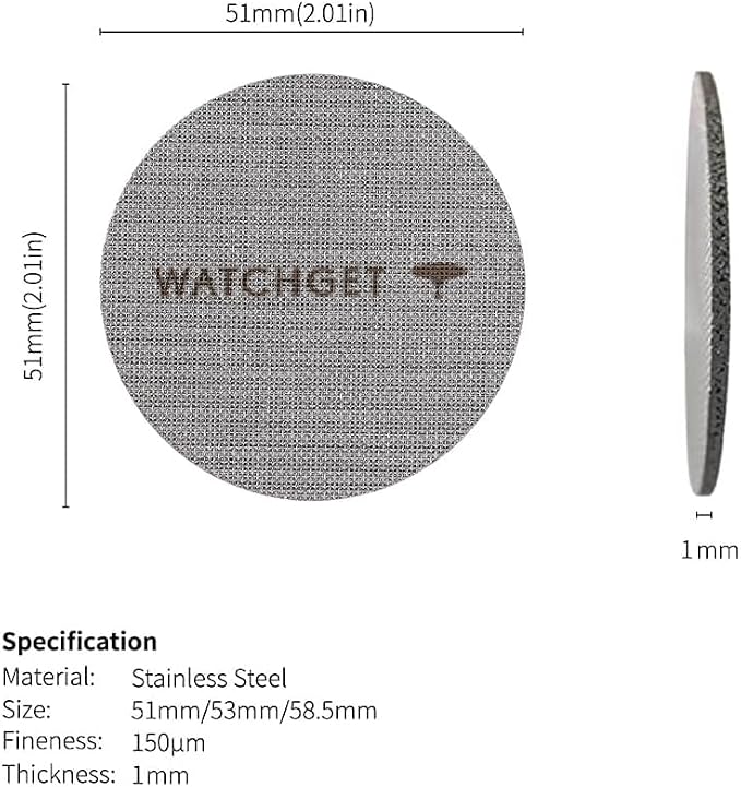 watchget 51mm Espresso Puck Screen Lower Shower Screen Espresso Filter