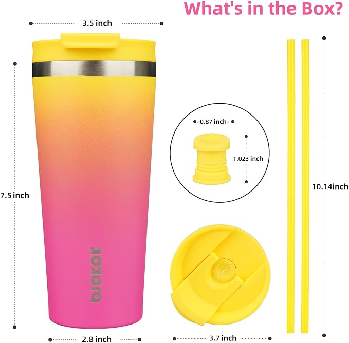 BJPKPK 22 oz Coffee Tumbler