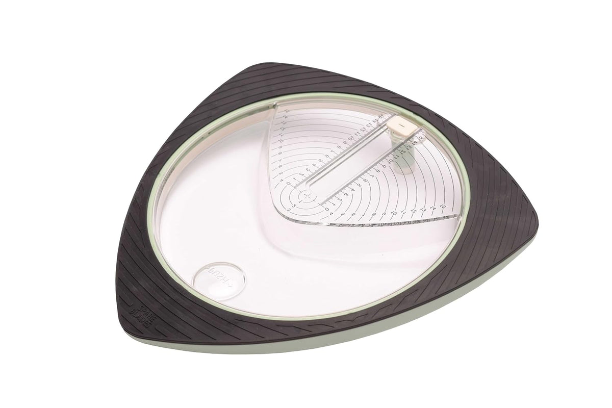 Vaessen Creative Circle Cutter, Paper, Cardstock, Photos, Foam Rubber, Cardboard, 2.5 15 cm, Mint Green